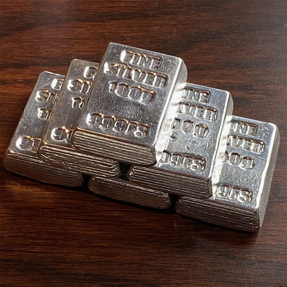 100g Solid Silver Bar - Ingot - Image 3