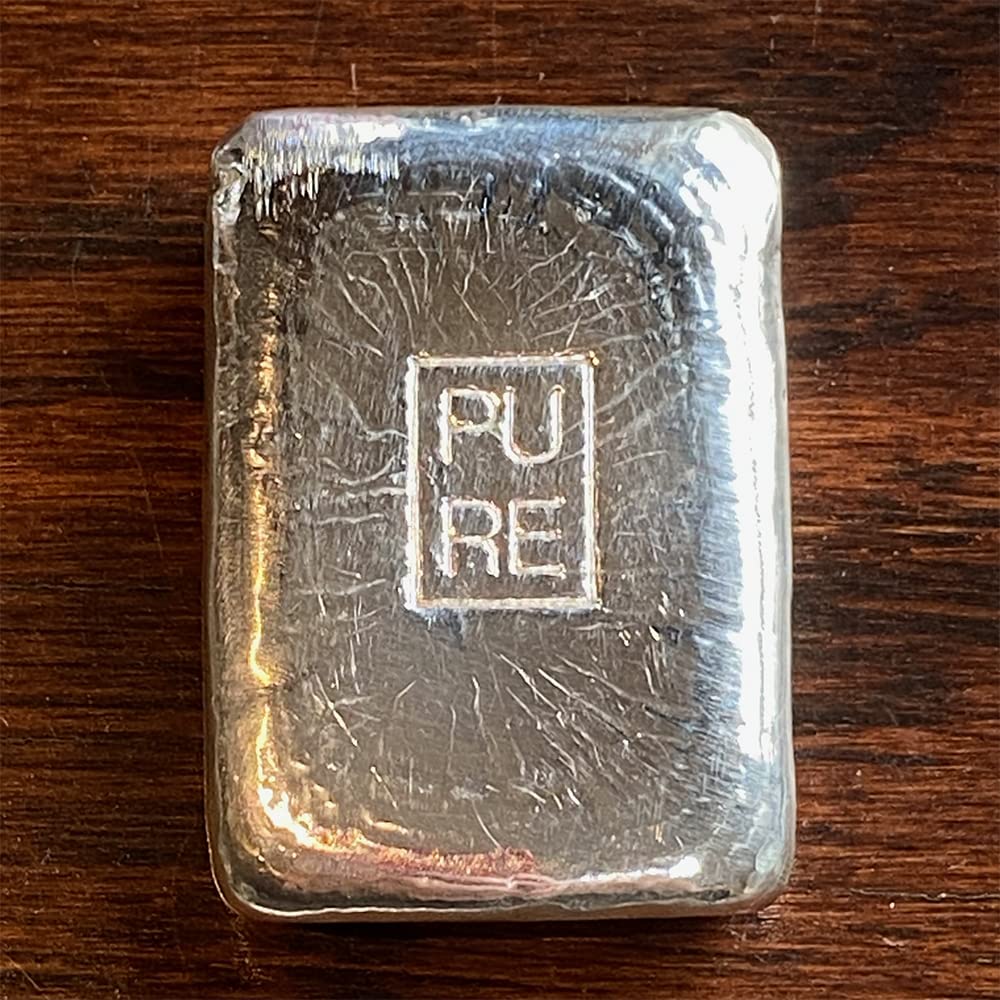 100g Solid Silver Bar - Ingot - Image 4