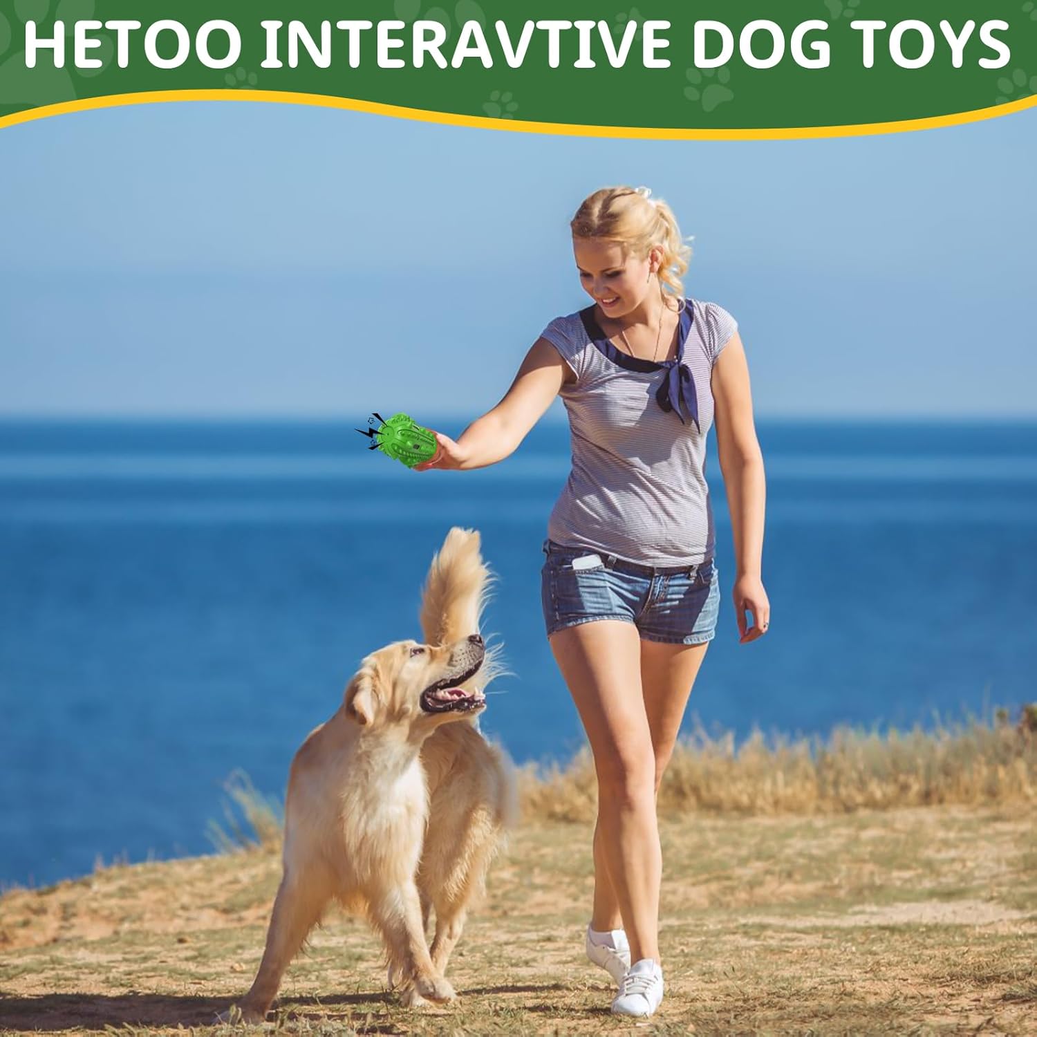 HETOO Dog Toys, Indestructible Dog Chew Stick for Medium Large Breed with Beef Favor, Durable Dog Toothbrush Toy for Dogs Teeth Cleaning & Keep Them Busy, Rubber Nylon Materials - Image 9