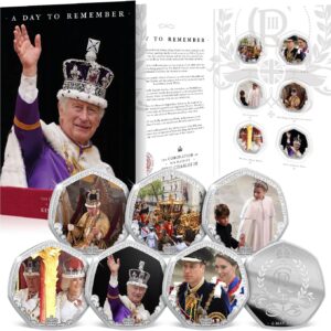 The Koin Club King Charles III Coronation - A Day to Remember 6 Silver Coin Commemorative Set
