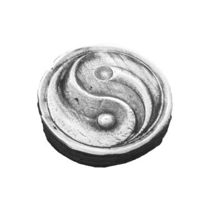 2oz Yin Yang Round - Solid Silver 999fs Design for Collecting and Gifts - Unique Home Decor or Spiritual Gift