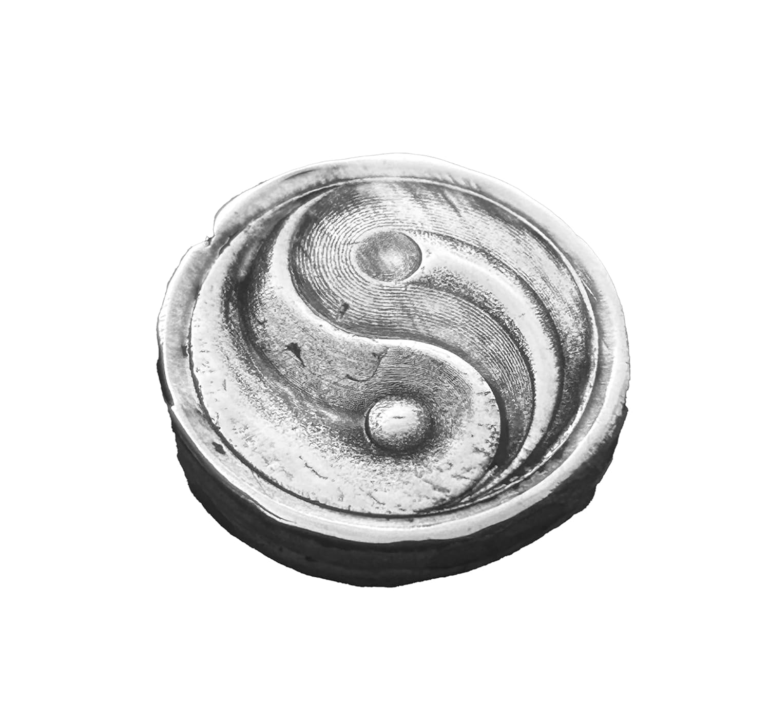 2oz Yin Yang Round - Solid Silver 999fs Design for Collecting and Gifts - Unique Home Decor or Spiritual Gift