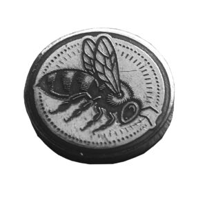 3g - The Wasp - Solid Silver 999fs - Handmade Collectible for Unique Gift - Perfect for Insect Lovers.