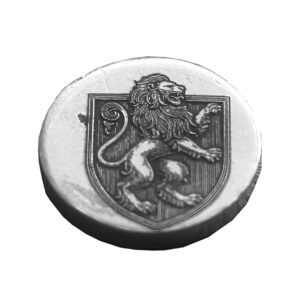 3g - Rampant Lion Coin - 999fs - silver Rampant Lion Coin, handcrafted solid silver collectible, perfect unique gift for coin enthusiasts.