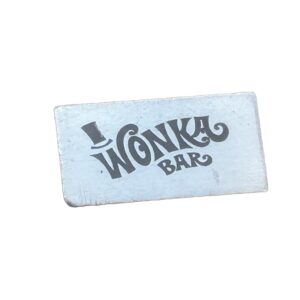 1 Gram Wonka Bar, Solid Silver, 999fs, Handcrafted in Scotland, Unique Investment Bar, Perfect Gift for Silver Collectors