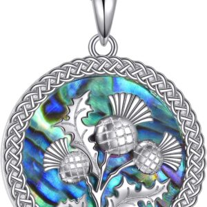 VONALA Celtic Necklace 925 Sterling Silver Tree of Life/Hamsa/Witches Knot/Claddagh/Viking/Pentagram/Ankh Pendant Necklace Celtic Jewelry Gift for Women