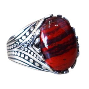 Genuine Snake Skin Jasper Gemstone Ring, Pure 925 Sterling Silver Handmade Jewelry, Statement Ring, Signet Ring, Organic Ring, Ring, Attractive Ring (jasper, Size 13)