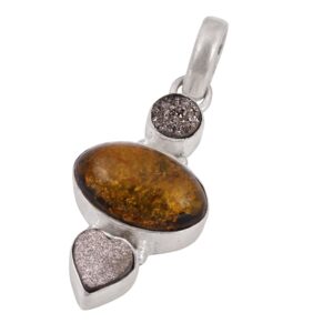 Multi Gemstone Pendant Pure 925 Sterling Silver Pendant Handmade Pendant Christmas Gifts for Women