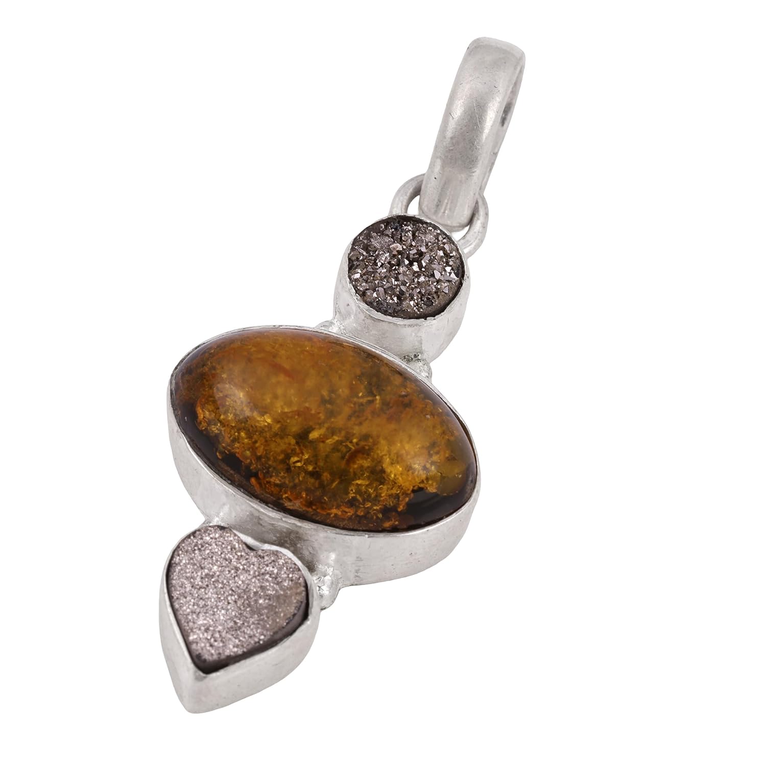 Multi Gemstone Pendant Pure 925 Sterling Silver Pendant Handmade Pendant Christmas Gifts for Women