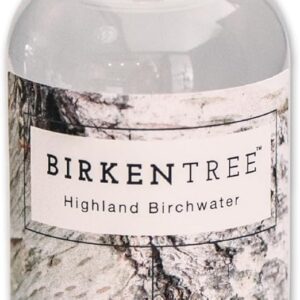 BIRKENTREE Highland Silver Sap – Hand-Tapped Scottish Birch Sap with No Additives – 1 x 100ml