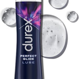 Durex Perfect Glide, Silicone Based Lube, 50ml, Condom Compatible, Non Drying, Long Lasting Formula, Silky Smooth Feel, Quality Ingredients, Lubricant