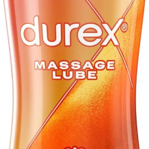 Durex 2-in-1 Ylang Ylang Massage & Water-Based Lube, 200 ml, Sensual Aromatherapy, Smooth Silky, Ideal for Couples, Long-Lasting, Non-Sticky, Skin-Friendly, Easy Clean